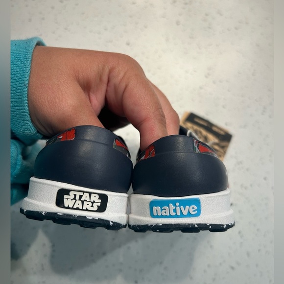 Native x Star Wars Robbie Sugarlite Print Sneaker Toddler 7 - Picture 4 of 9